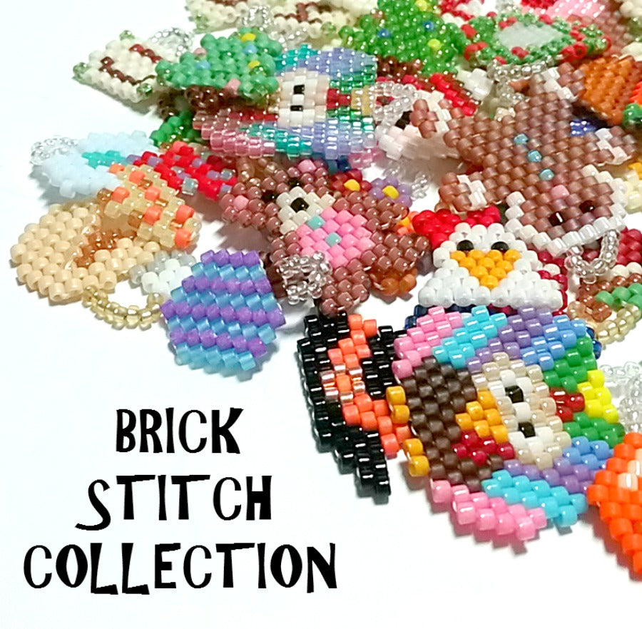 FUN SEPTEMBER Brick Stitch Charms Pattern – Julie Ann Smith