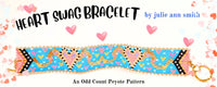 HEART SWAG Bracelet Pattern
