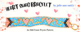 HEART SWAG Bracelet Pattern