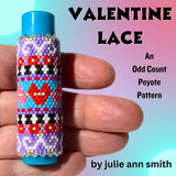 VALENTINE LACE Lip Balm Cover Pattern