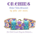 ORCHIDS SLIDER Bracelet Pattern