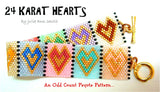24 KARAT HEARTS Bracelet Pattern