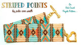 STRIPED POINTS Bracelet Pattern