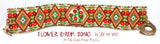 FLOWER DRUM SONG Bracelet Pattern