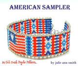 AMERICAN SAMPLER Bracelet Pattern