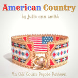 AMERICAN COUNTRY Bracelet Pattern