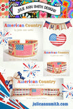 AMERICAN COUNTRY Bracelet Pattern