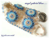 MEDALLIONS Bead Crochet Bead Embroidery Bracelet Pattern