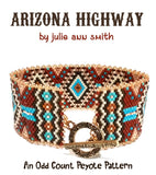 ARIZONA HIGHWAY Bracelet Pattern