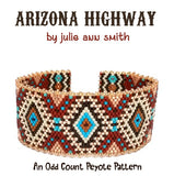 ARIZONA HIGHWAY Bracelet Pattern