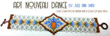 ART NOUVEAU DANCE Bracelet Pattern