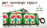 ART NOUVEAU FANCY Bracelet Pattern