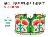 ART NOUVEAU FANCY Bracelet Pattern