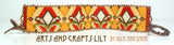 ARTS AND CRAFTS LILY Bracelet Pattern