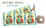 AUTUMN OWLS Bracelet Pattern