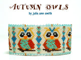 AUTUMN OWLS Bracelet Pattern