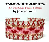 BABY HEARTS Bracelet Pattern