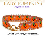 BABY PUMPKINS Skinny Mini Bracelet Pattern