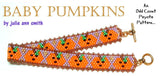 BABY PUMPKINS Skinny Mini Bracelet Pattern