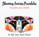 BLOOMING SUNRISE MANDALAS Bracelet Pattern