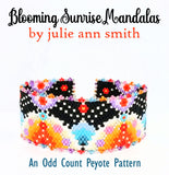 BLOOMING SUNRISE MANDALAS Bracelet Pattern