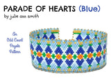 PARADE OF HEARTS Bracelet Pattern
