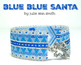 BLUE BLUE SANTA Bracelet Pattern