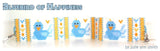 BLUEBIRD OF HAPPINESS Bracelet Pattern