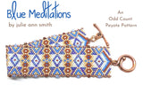 BLUE MEDITATIONS Bracelet Pattern