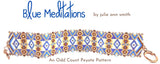 BLUE MEDITATIONS Bracelet Pattern