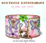 BUTTERFLY EXCITEMENT Bracelet Pattern