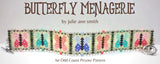 BUTTERFLY MENAGERIE Bracelet Pattern