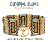 CARAMEL BLUES Bracelet Pattern