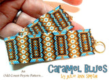 CARAMEL BLUES Bracelet Pattern