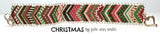 CHRISTMAS Bracelet Pattern