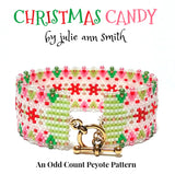 CHRISTMAS CANDY Bracelet Pattern