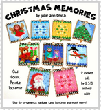 CHRISTMAS MEMORIES Ornament Pattern