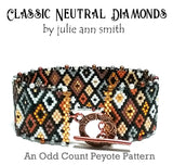 CLASSIC NEUTRAL DIAMONDS Bracelet Pattern