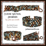 CLASSIC NEUTRAL DIAMONDS Bracelet Pattern
