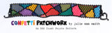 CONFETTI PATCHWORK Bracelet Pattern