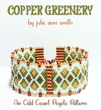 COPPER GREENERY Bracelet Pattern