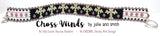 CROSS WINDS Skinny Mini Bracelet Pattern