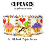 CUPCAKES Bracelet Pattern