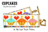 CUPCAKES Bracelet Pattern