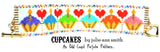 CUPCAKES Bracelet Pattern