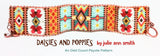 DAISIES AND POPPIES Bracelet Pattern