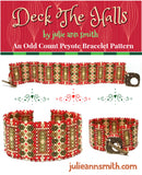 DECK THE HALLS Bracelet Pattern