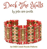 DECK THE HALLS Bracelet Pattern
