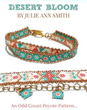 DESERT BLOOM Skinny Mini Bracelet Pattern