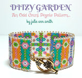 DITZY GARDEN Bracelet Pattern